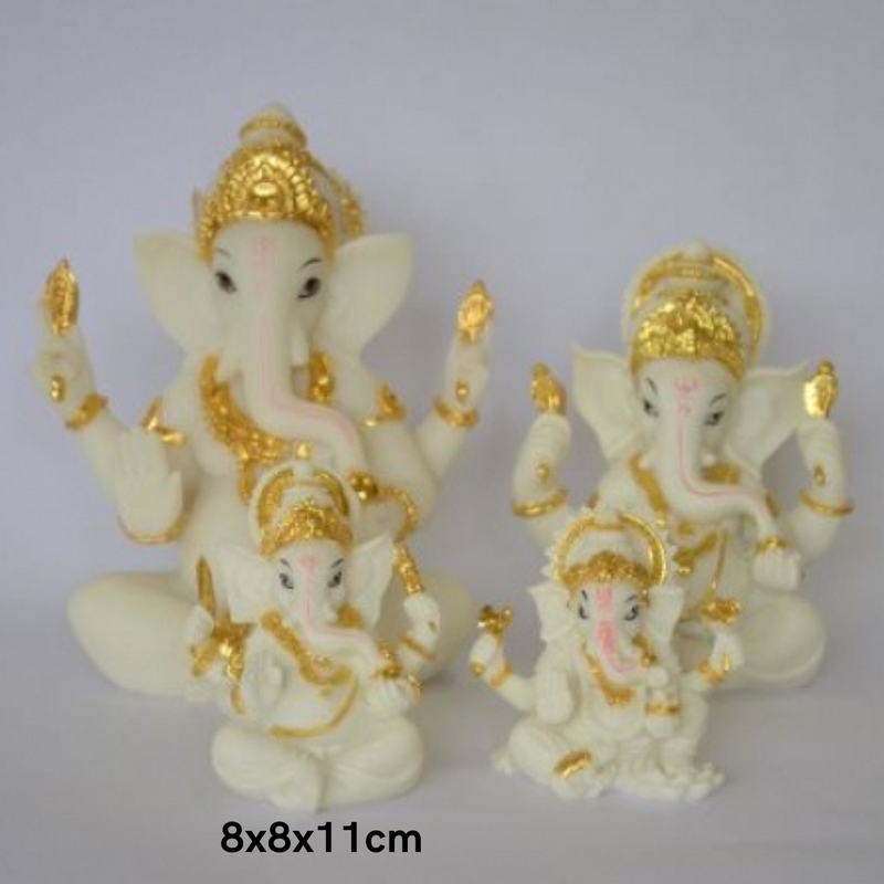 Ronis Ganesh Idol Statue 8x8x11cm
