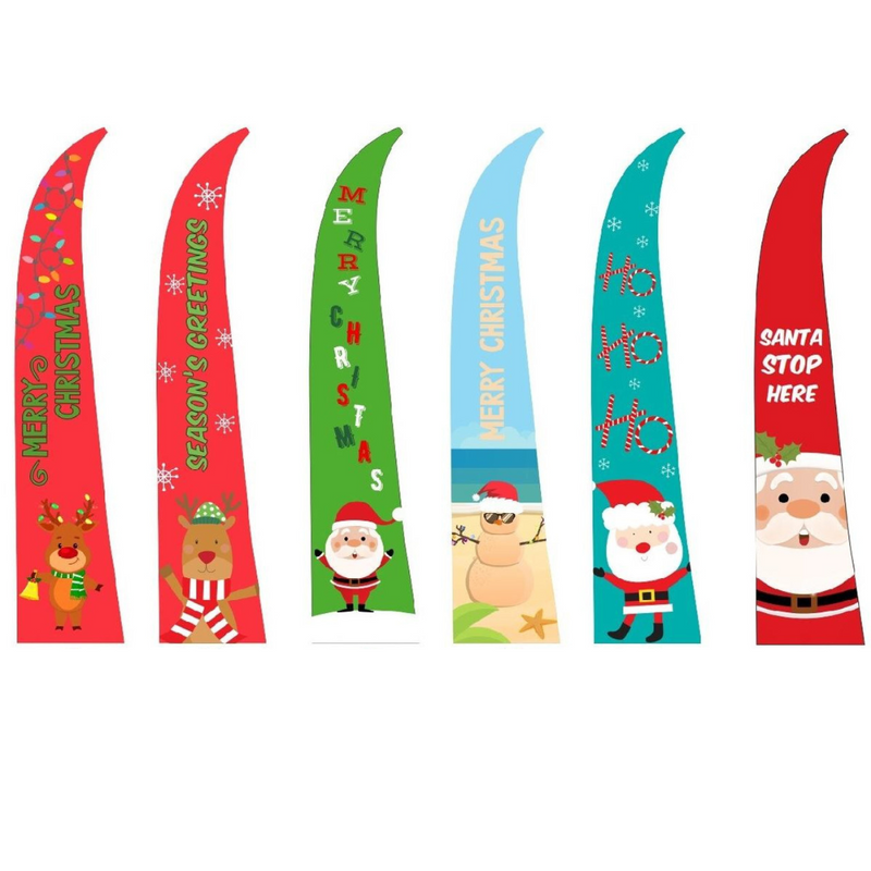 Ronis Garden Flag Printed Mix 220cm Assorted