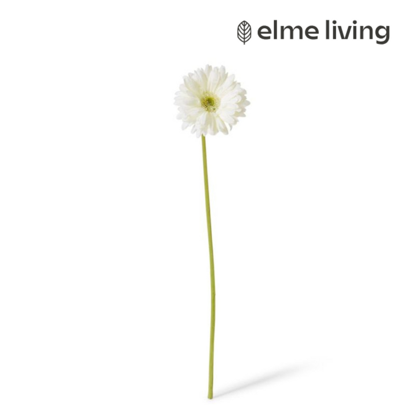 Ronis Gerbera Daisy Stem Off White 13x13x53cm