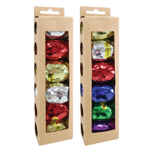 Ronis Gift Curling Ribbon Eco Packing 6pk 2 Asstd