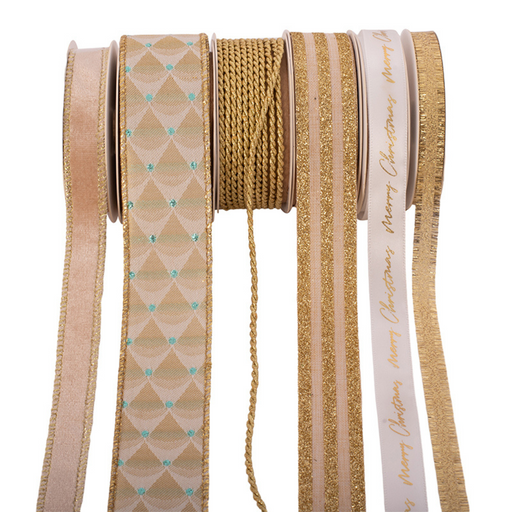Ronis Gilded Ribbons 500cm Assorted