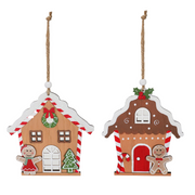 Ronis Gingerbread House Hanging Deco