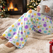 Girls PJ lounge pants with pockets in assorted Style 4 designs for cosy home comfort. – thumbnail