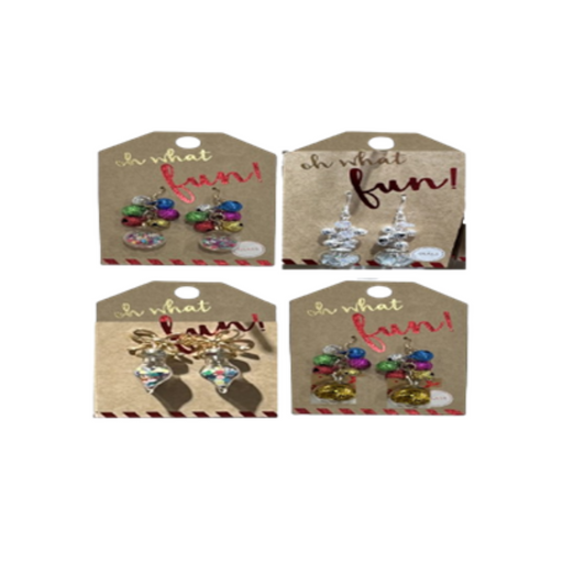 Ronis Glass Bauble Earrings Assorted
