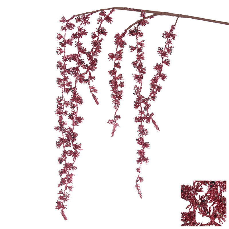 Ronis Glitter Drop Stem 110cm Magenta