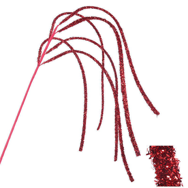 Ronis Glitter Stem 100cm Red