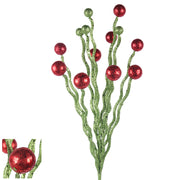 Ronis Glitter Stem 75cm Red Green