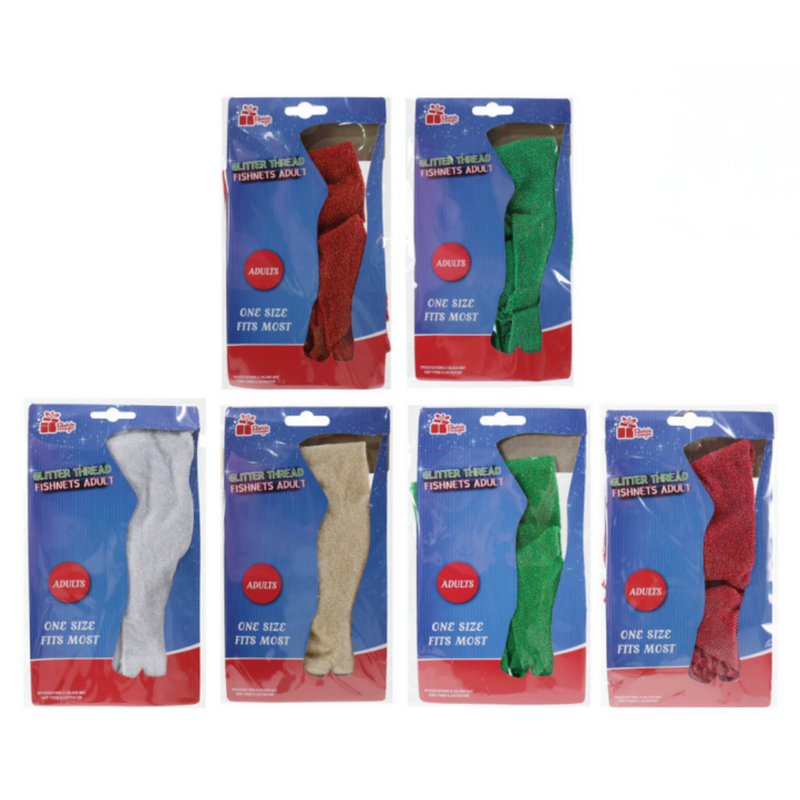 Ronis Glitter Thread Tights Adult 6 Asstd