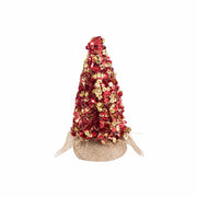 Ronis Glitter Tree 13.5cm Red