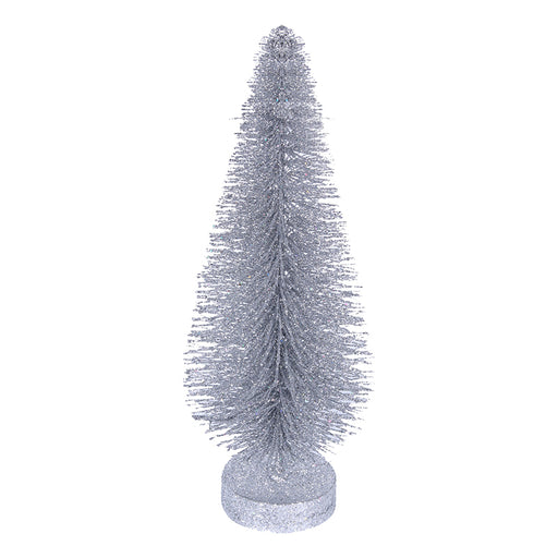 Ronis Glitter Tree 30cm Silver