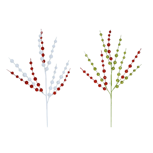 Ronis Glitter Bauble Spray 80cm Assorted