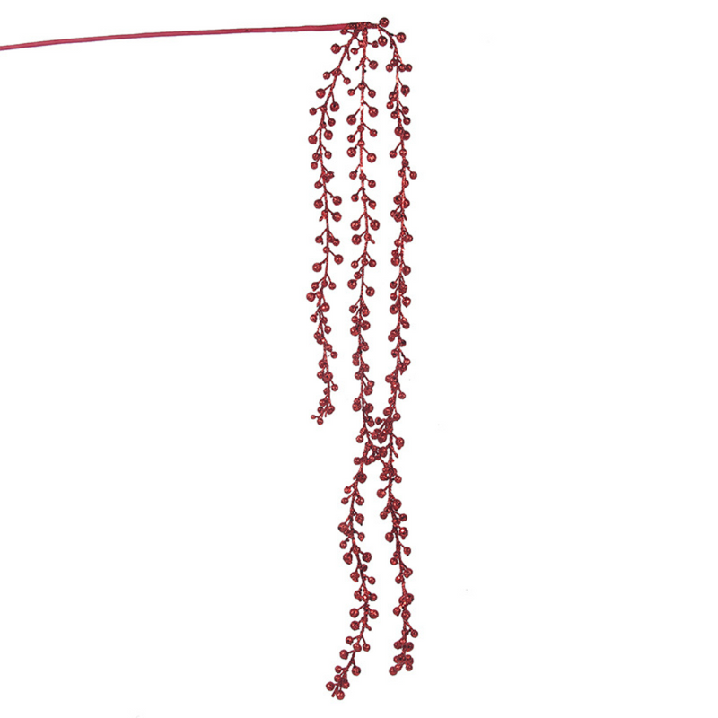 Ronis Glitter Berry Drop 118cm Red