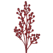 Ronis Glitter Berry Pick 78cm Red – thumbnail