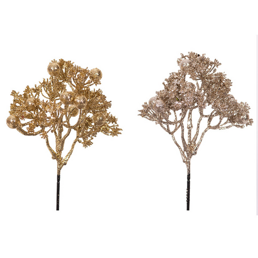 Ronis Glitter Bunch 27cm Gold Champagne Assorted