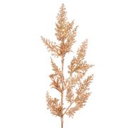 Champagne Glitter Bunch – 71cm artificial Christmas stem decoration