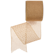 Decorative mesh ribbon with glitter for tree trimming and wreaths