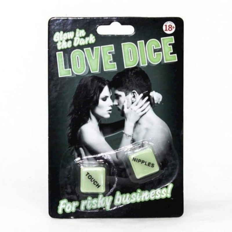 Ronis Glow In Dark Love Dice