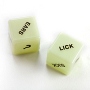 Ronis Glow In Dark Love Dice