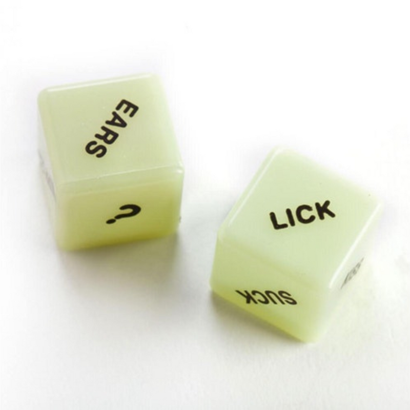 Ronis Glow In Dark Love Dice
