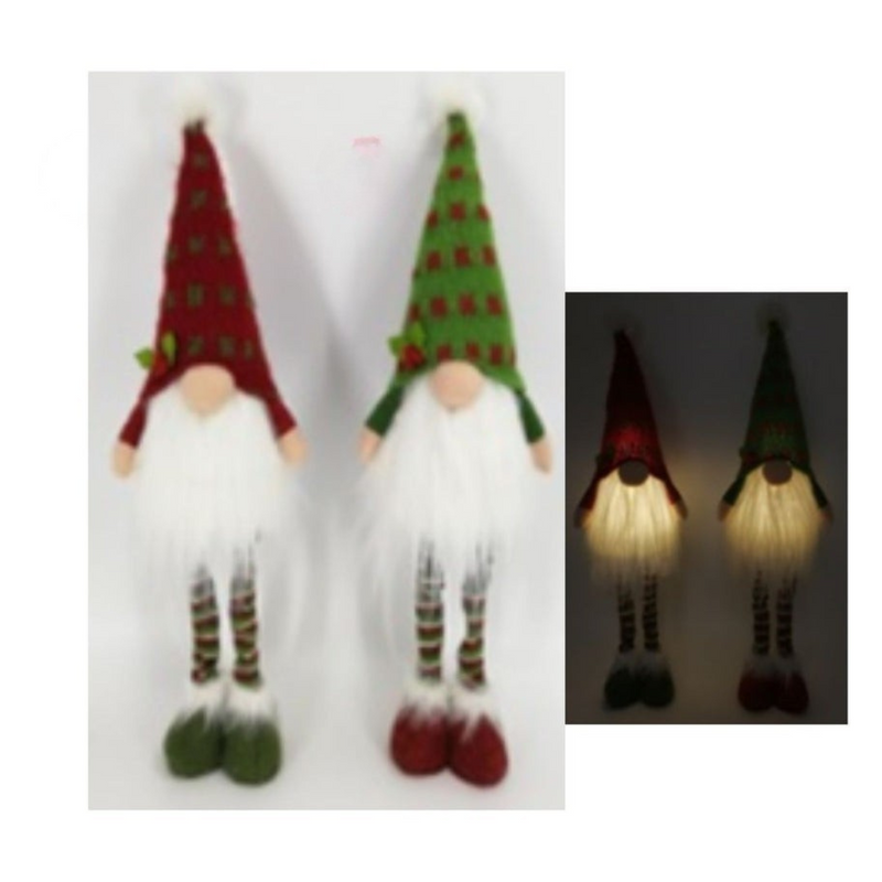 Ronis Gnome Light Up Standing 53cm Assorted