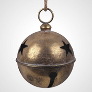 Ronis Gold Antique Metal Bell 24cm – thumbnail