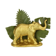Ronis Gold Jungle Elephant Home Decor 25cm – thumbnail