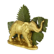Ronis Gold Jungle Elephant Home Decor 25cm – thumbnail