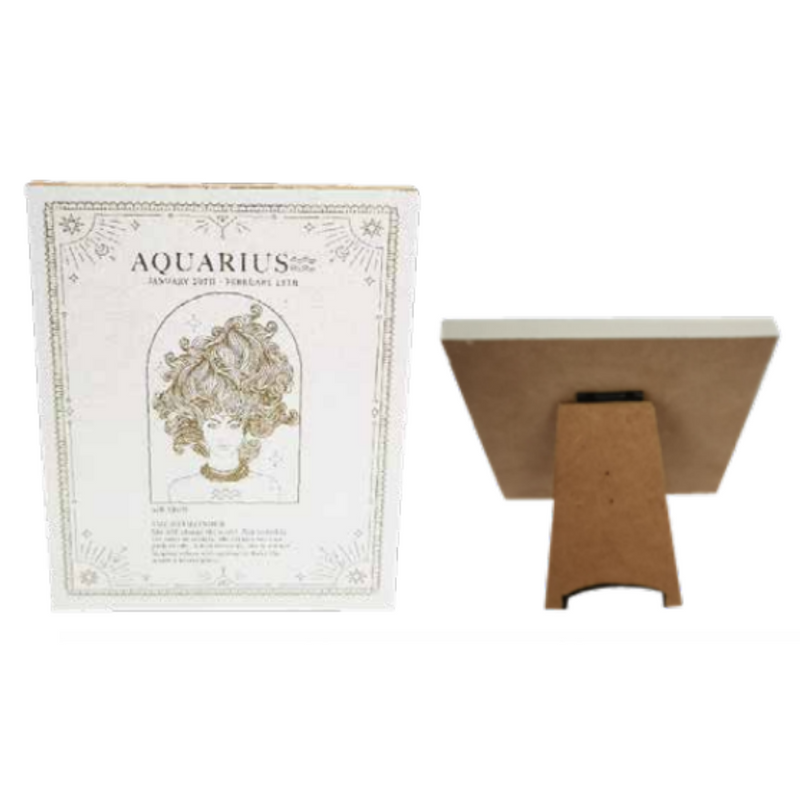 Ronis Golden Zodiac Plaques 14x12x0.9cm Assorted