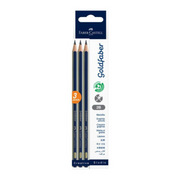 Ronis Goldfaber Graphite Pencil 2B (Blister Pack 3) – thumbnail