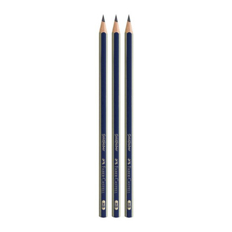 Ronis Goldfaber Graphite Pencil HB (Blister Pack 3)