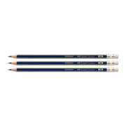 Ronis Goldfaber Graphite Pencil with Eraser Tip HB 3pk