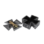 Ronis Gothic Skull Trinket Box 14cm – thumbnail