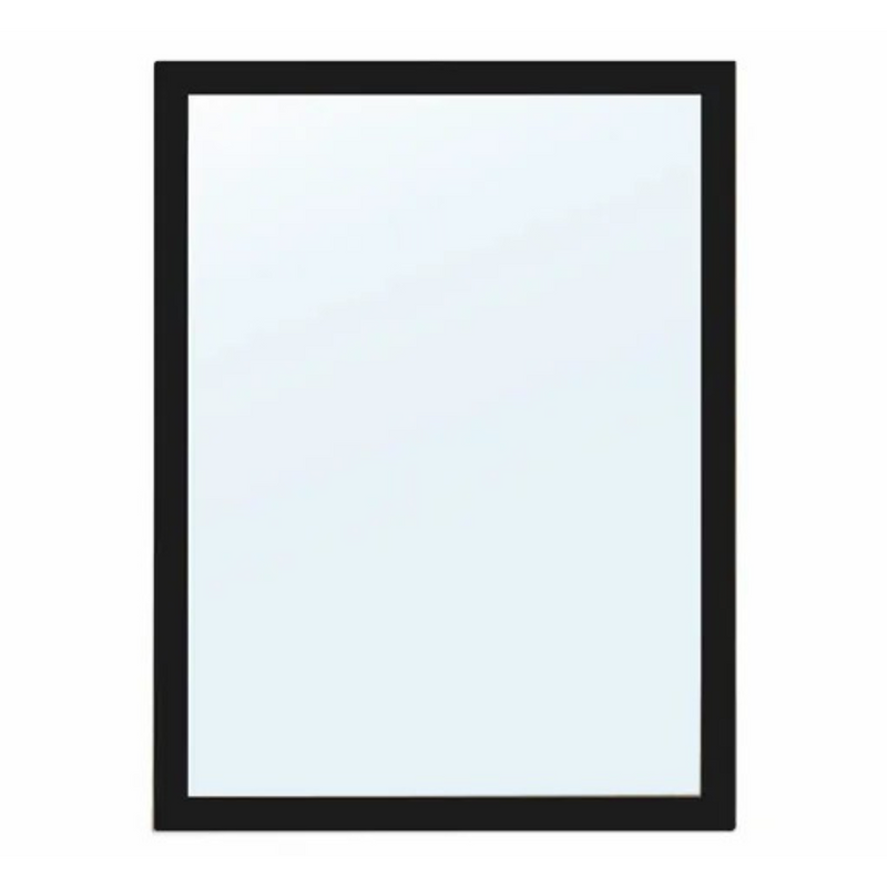 Ronis Grace Door Mirror 55x75cm Black