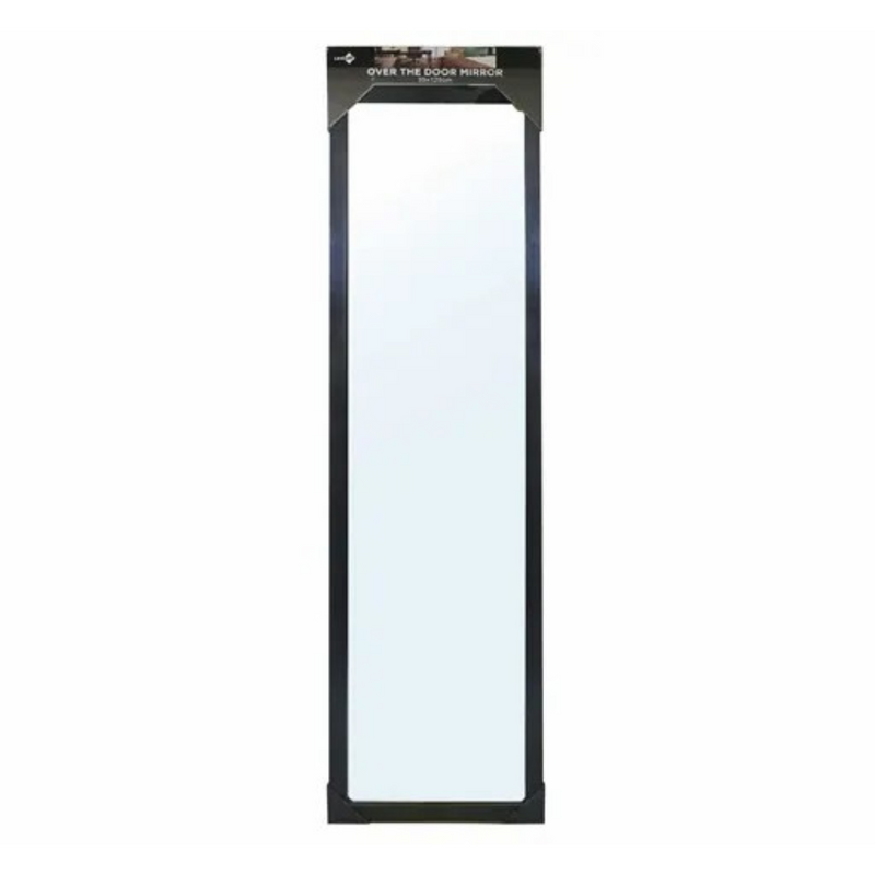 Ronis Grace Over Door Mirror 125x35cm Black