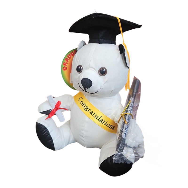 Ronis Graduation Bear Congratulation Sash+ Marker Pen 20cm