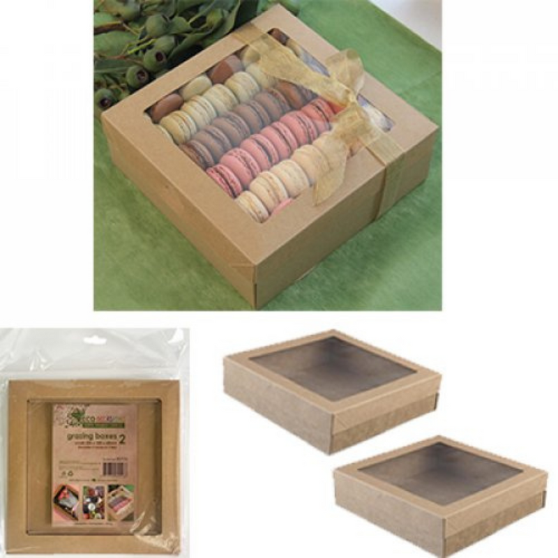 Ronis Grazing Box Small Kraft 2pc