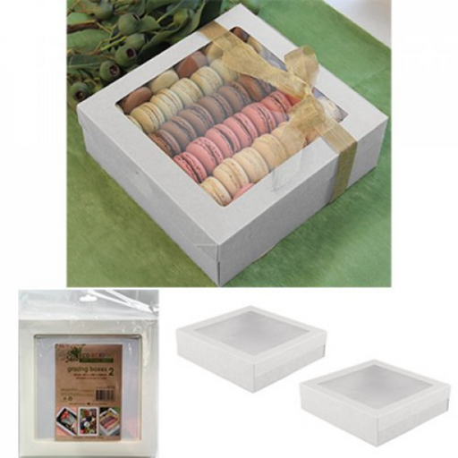 Ronis Grazing Box Small White 2pc