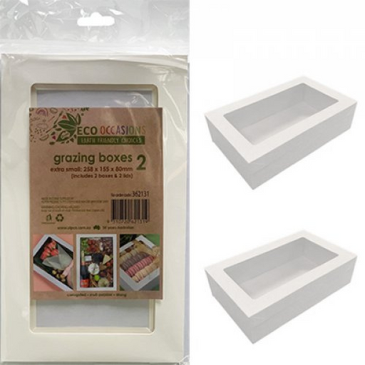 Ronis Grazing Box XS White 2pc