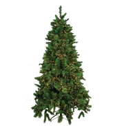 reen Hill 7ft Artificial Christmas Tree. Standing at an impressive 210cm, this premium holiday tree features 843 lush branch tips 