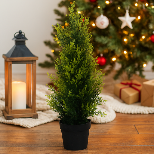 Green Pine Christmas Tree 45cm tabletop holiday décor