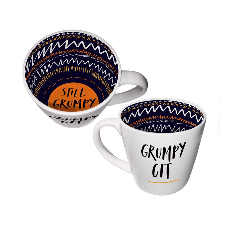 Ronis Grumpy Git Inside Out Mug 410ml