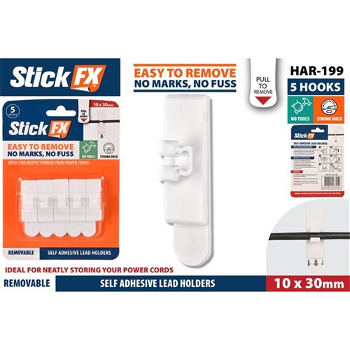 Removable self adhesive 4mm lead holder