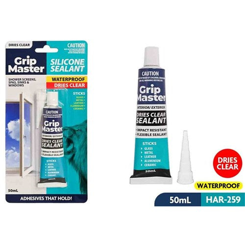 50g tube clear silicone sealant with nozzle