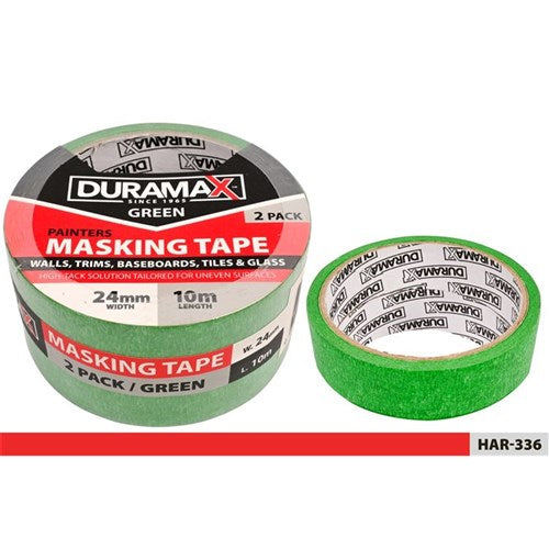 Painters masking tape 24mm x 10m two pack