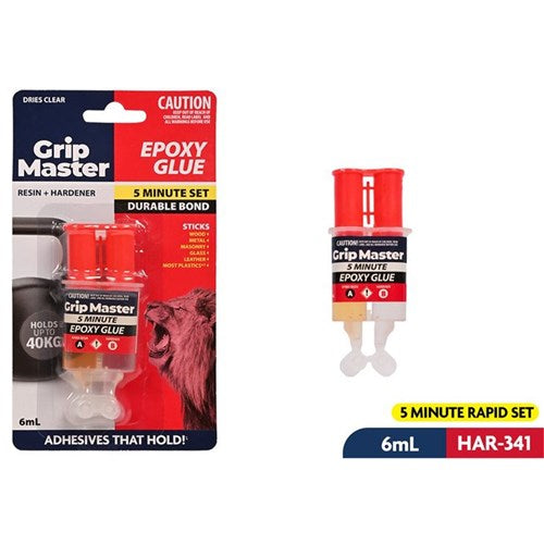 6ml two part epoxy syringe