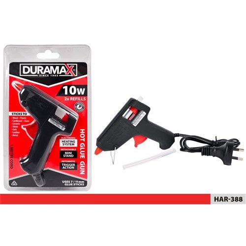 10 watt mini glue gun with 3 sticks