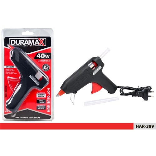 40 watt glue gun with 3 sticks