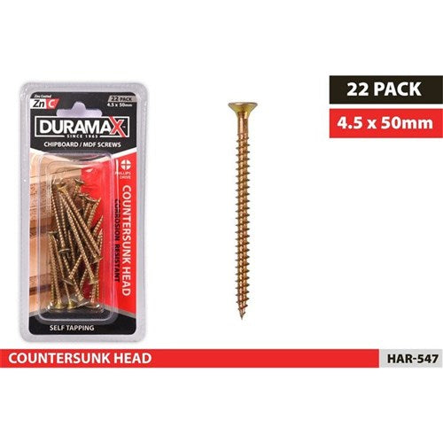 Chipboard screws 3.5x30mm 90g pack
