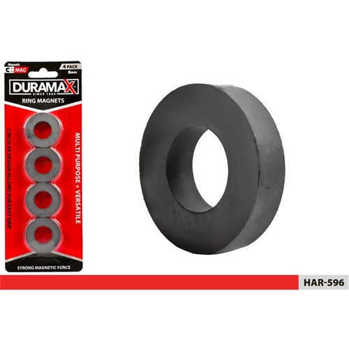 O shaped magnets 36x8mm four pack