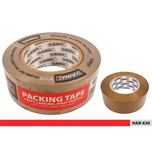 Large roll brown packing tape 200m